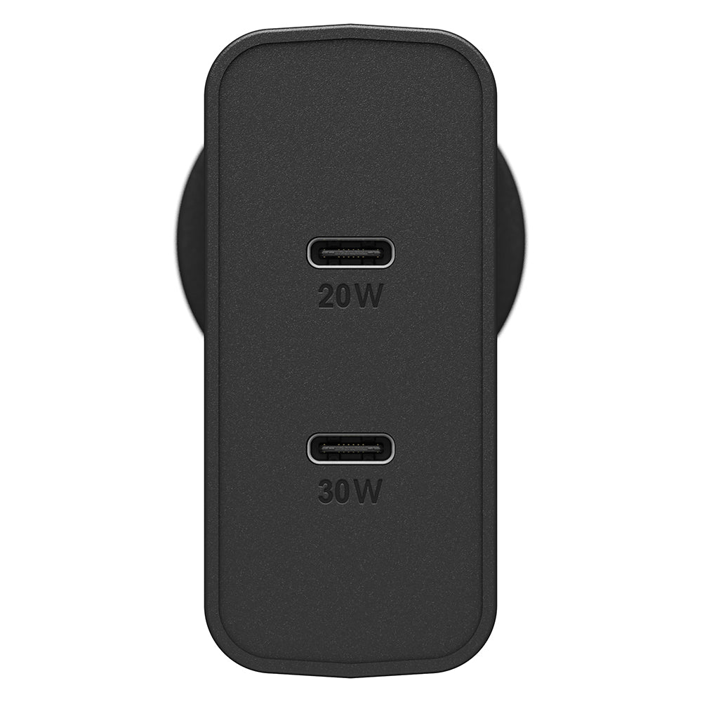 OtterBox USB-C Dual Port Wall Charger - 50W Fast Charge - Kixup Repairs