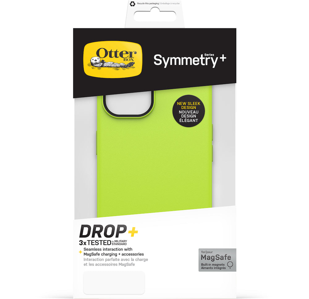 Otterbox Symmetry Plus Graphics Case - For iPhone 13 (6.1")/iPhone 14 (6.1") - Lime All Yours - Kixup Repairs