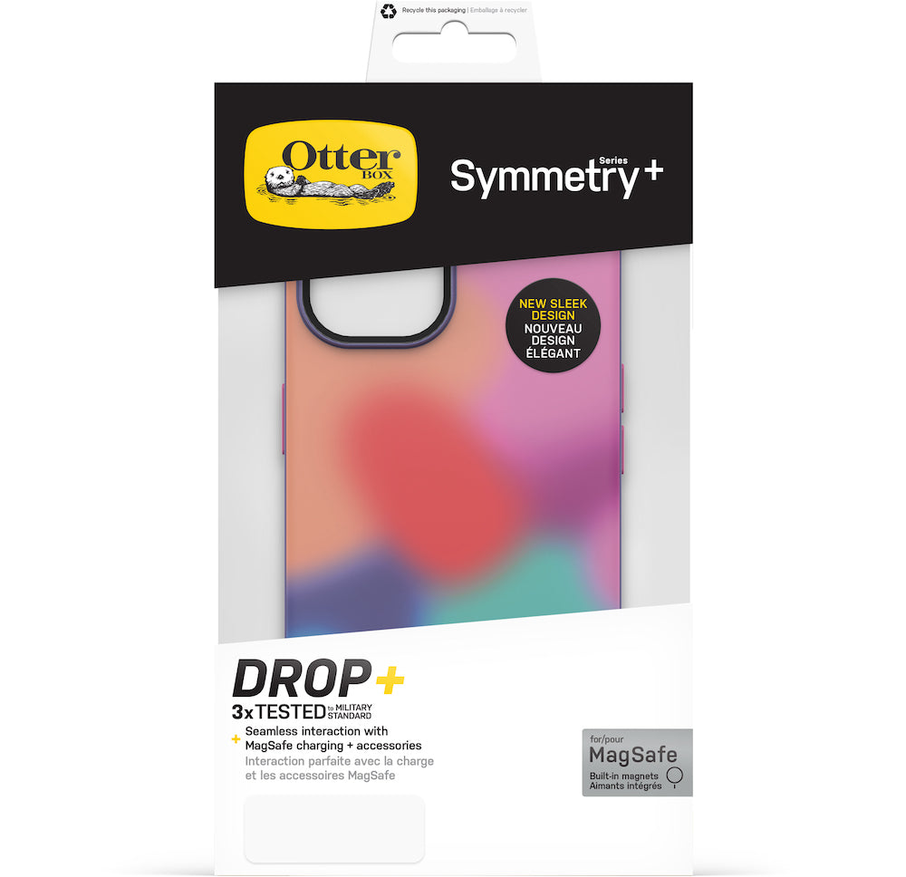 Otterbox Symmetry Plus Graphics Case - For iPhone 13 (6.1")/iPhone 14 (6.1") - Euphoria - Kixup Repairs