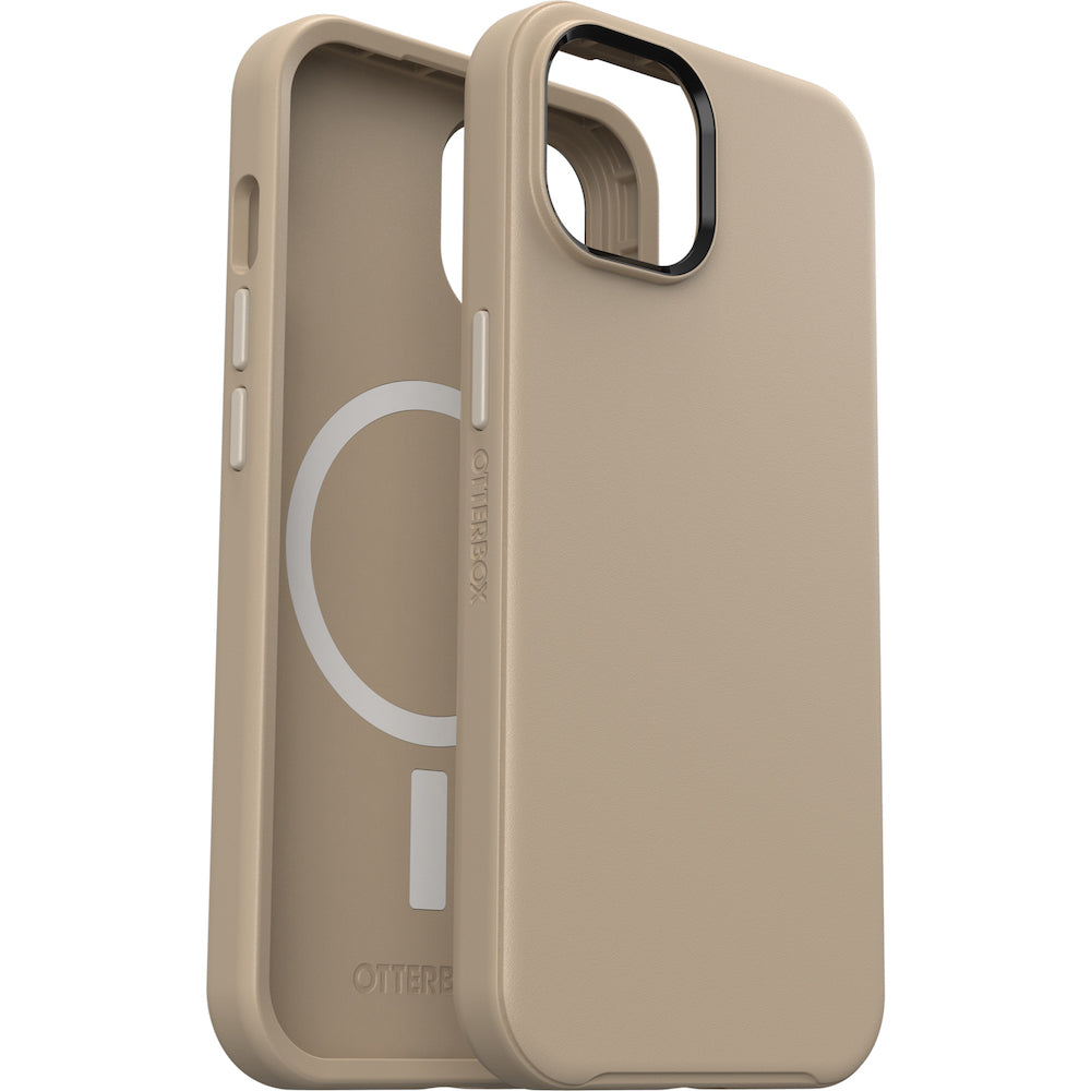 Otterbox Symmetry Plus Case - For iPhone 13 (6.1")/iPhone 14 (6.1") - Dont Even Chai Grey - Kixup Repairs