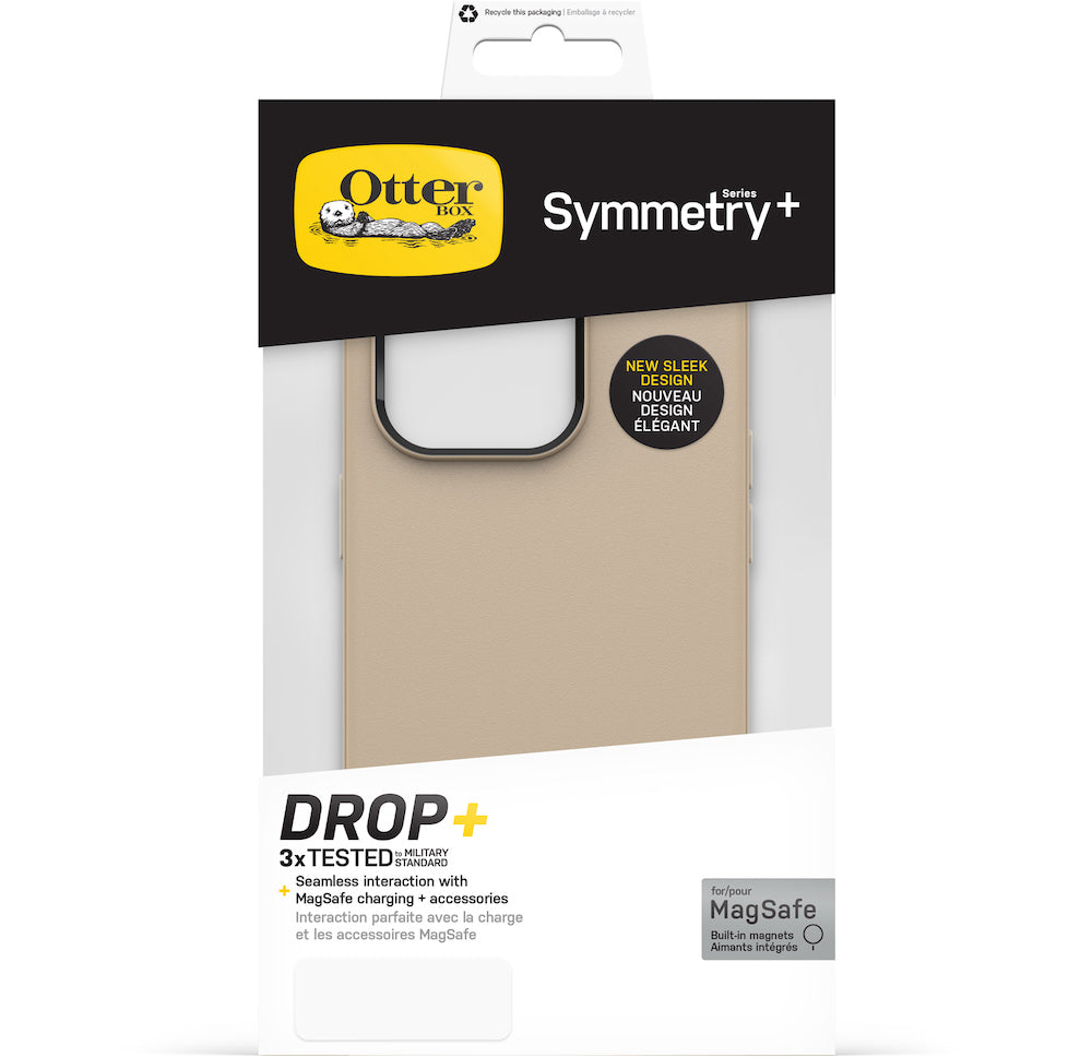 Otterbox Symmetry Plus Case - For iPhone 14 Pro (6.1") - Dont Even Chai Grey - Kixup Repairs