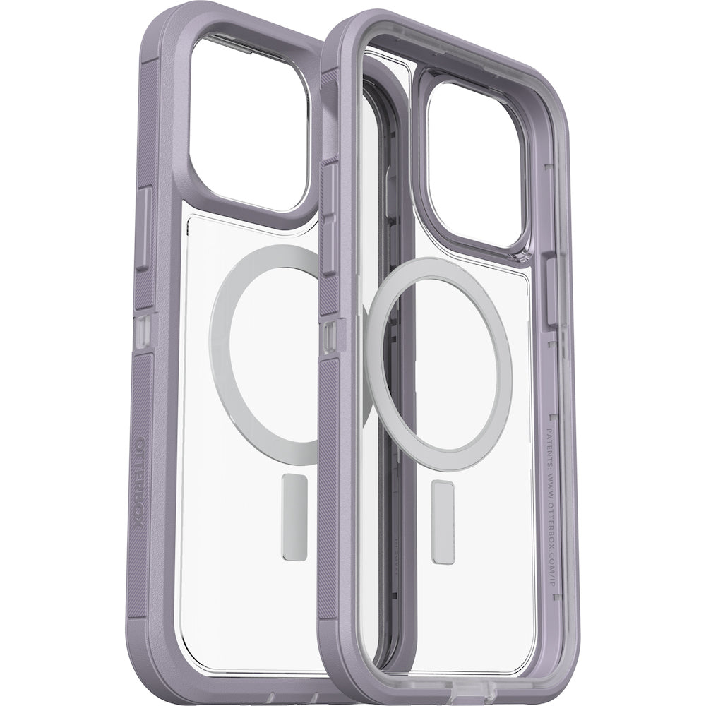 Otterbox Defender XT Clear MagSafe Case - For iPhone 14 Pro Max (6.7") - Lavender Sky - Kixup Repairs