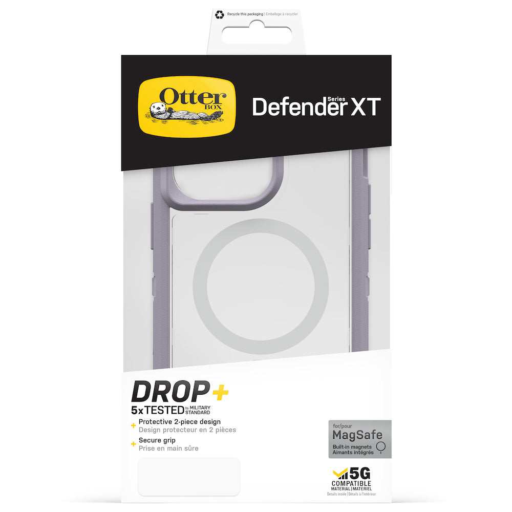 Otterbox Defender XT Clear MagSafe Case - For iPhone 14 Pro Max (6.7") - Lavender Sky - Kixup Repairs